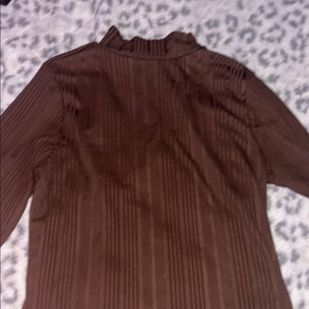 YMI Brown/Long Sleeve Top
